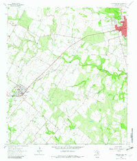 Yorktown West Texas Historical topographic map, 1:24000 scale, 7.5 X 7.5 Minute, Year 1963