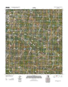 Yorktown East Texas Historical topographic map, 1:24000 scale, 7.5 X 7.5 Minute, Year 2013