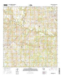 Yorktown West Texas Current topographic map, 1:24000 scale, 7.5 X 7.5 Minute, Year 2016