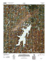Young Texas Historical topographic map, 1:24000 scale, 7.5 X 7.5 Minute, Year 2010