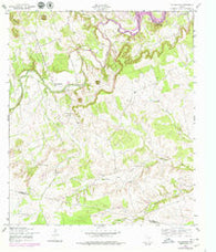 Youngsport Texas Historical topographic map, 1:24000 scale, 7.5 X 7.5 Minute, Year 1958