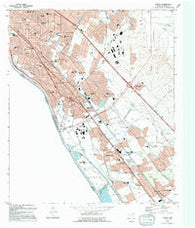 Ysleta Texas Historical topographic map, 1:24000 scale, 7.5 X 7.5 Minute, Year 1994