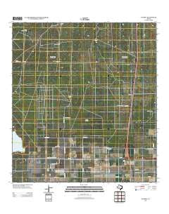 Yturria Texas Historical topographic map, 1:24000 scale, 7.5 X 7.5 Minute, Year 2013