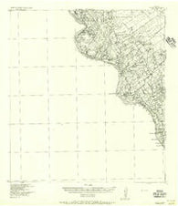 Zapata Texas Historical topographic map, 1:62500 scale, 15 X 15 Minute, Year 1956