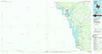 Zapata Texas Historical topographic map, 1:100000 scale, 30 X 60 Minute, Year 1985