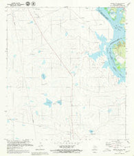 Zapata NW Texas Historical topographic map, 1:24000 scale, 7.5 X 7.5 Minute, Year 1979