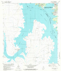 Zapata SE Texas Historical topographic map, 1:24000 scale, 7.5 X 7.5 Minute, Year 1979