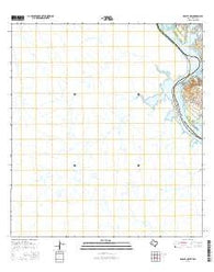 Zapata NW Texas Current topographic map, 1:24000 scale, 7.5 X 7.5 Minute, Year 2016