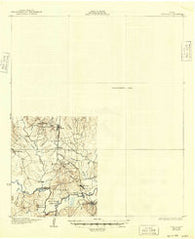 Zavalla Texas Historical topographic map, 1:62500 scale, 15 X 15 Minute, Year 1931