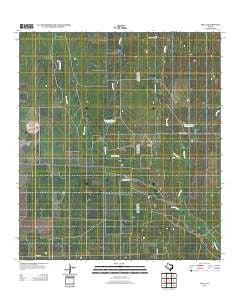 Zella Texas Historical topographic map, 1:24000 scale, 7.5 X 7.5 Minute, Year 2013