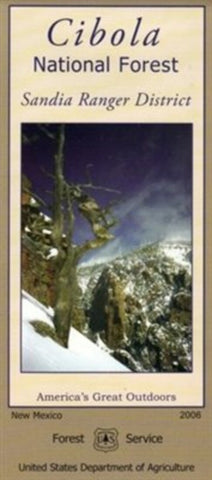 Buy map Cibola National Forest : Sandia Ranger District