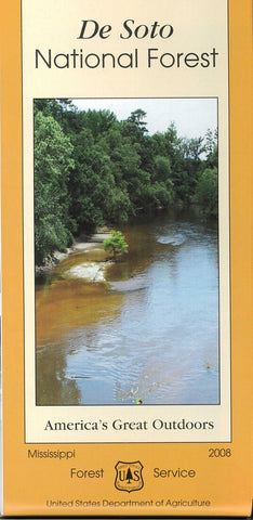 Buy map DE SOTO NATIONAL FOREST, MS