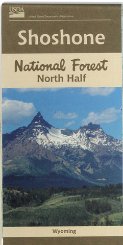Buy map SHOSHONE NATIONAL FOREST, NORTH, WY