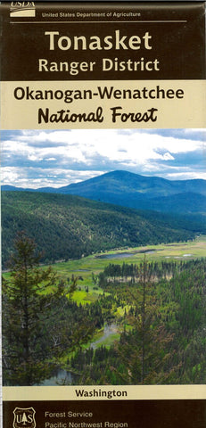 Buy map OKANOGAN-WENATCHEE NF, TONASKET RD, WA