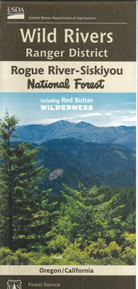 Buy map Rogue River-Siskiyou National Forest : Wild Rivers