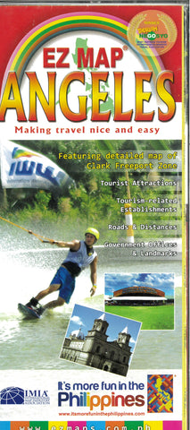Buy map Angeles Tourist Map