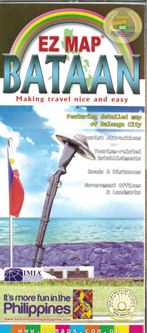 Buy map Bataan Tourist Map