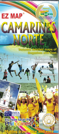 Buy map Camarines Norte Tourist Map