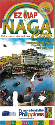 Buy map Naga City Tourist Map
