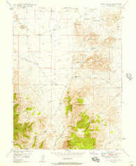 Allens Ranch Utah Historical topographic map, 1:24000 scale, 7.5 X 7.5 Minute, Year 1947
