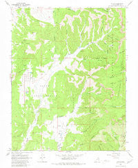 Alton Utah Historical topographic map, 1:24000 scale, 7.5 X 7.5 Minute, Year 1966
