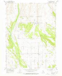 Altonah Utah Historical topographic map, 1:24000 scale, 7.5 X 7.5 Minute, Year 1965