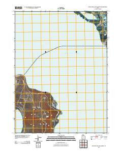 Antelope Island North Utah Historical topographic map, 1:24000 scale, 7.5 X 7.5 Minute, Year 2011