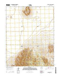 Antelope Peak Utah Current topographic map, 1:24000 scale, 7.5 X 7.5 Minute, Year 2014