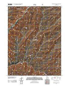 Anthro Mountain Utah Historical topographic map, 1:24000 scale, 7.5 X 7.5 Minute, Year 2011
