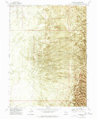 Aragonite SE Utah Historical topographic map, 1:24000 scale, 7.5 X 7.5 Minute, Year 1973