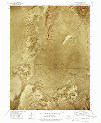 Aragonite SW Utah Historical topographic map, 1:24000 scale, 7.5 X 7.5 Minute, Year 1973