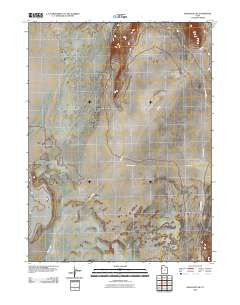 Aragonite SW Utah Historical topographic map, 1:24000 scale, 7.5 X 7.5 Minute, Year 2010