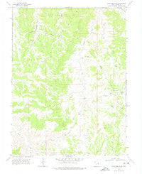 Archy Bench SE Utah Historical topographic map, 1:24000 scale, 7.5 X 7.5 Minute, Year 1968