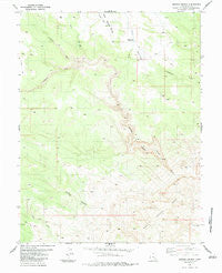 Arsons Garden Utah Historical topographic map, 1:24000 scale, 7.5 X 7.5 Minute, Year 1983