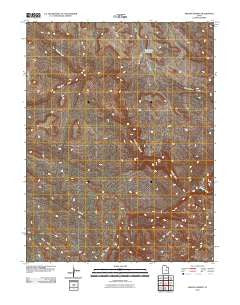 Arsons Garden Utah Historical topographic map, 1:24000 scale, 7.5 X 7.5 Minute, Year 2010