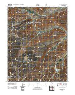 Asay Bench Utah Historical topographic map, 1:24000 scale, 7.5 X 7.5 Minute, Year 2011
