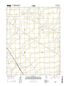 Avon Utah Current topographic map, 1:24000 scale, 7.5 X 7.5 Minute, Year 2014