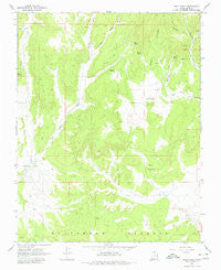 Bald Knoll Utah Historical topographic map, 1:24000 scale, 7.5 X 7.5 Minute, Year 1966