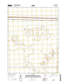 Barro Utah Current topographic map, 1:24000 scale, 7.5 X 7.5 Minute, Year 2014
