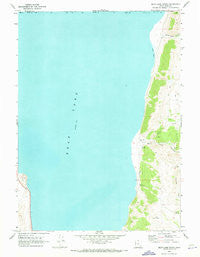 Bear Lake South Utah Historical topographic map, 1:24000 scale, 7.5 X 7.5 Minute, Year 1969
