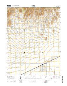 Beryl Utah Current topographic map, 1:24000 scale, 7.5 X 7.5 Minute, Year 2014