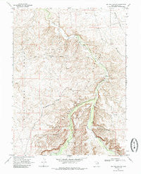 Big Pack Mtn. NW Utah Historical topographic map, 1:24000 scale, 7.5 X 7.5 Minute, Year 1968