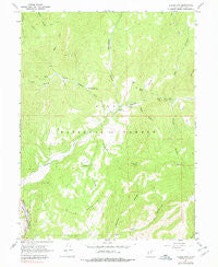 Billies Mtn. Utah Historical topographic map, 1:24000 scale, 7.5 X 7.5 Minute, Year 1967