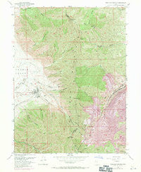 Bingham Canyon Utah Historical topographic map, 1:24000 scale, 7.5 X 7.5 Minute, Year 1952