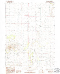 Black Point Utah Historical topographic map, 1:24000 scale, 7.5 X 7.5 Minute, Year 1986