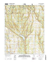 Blanding North Utah Current topographic map, 1:24000 scale, 7.5 X 7.5 Minute, Year 2014