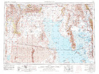 Brigham City Utah Historical topographic map, 1:250000 scale, 1 X 2 Degree, Year 1954