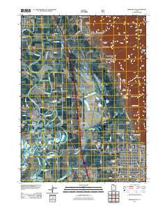 Brigham City Utah Historical topographic map, 1:24000 scale, 7.5 X 7.5 Minute, Year 2011