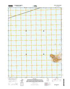 Buffalo Point Utah Current topographic map, 1:24000 scale, 7.5 X 7.5 Minute, Year 2014