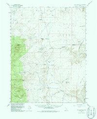 Bull Mountain Utah Historical topographic map, 1:62500 scale, 15 X 15 Minute, Year 1952